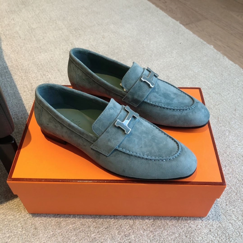 H**mes leather shoes